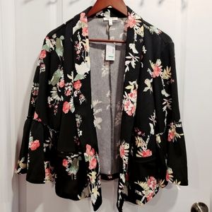 Floral blazer (2X)